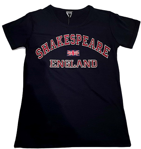 Shakespeare T Shirts Black