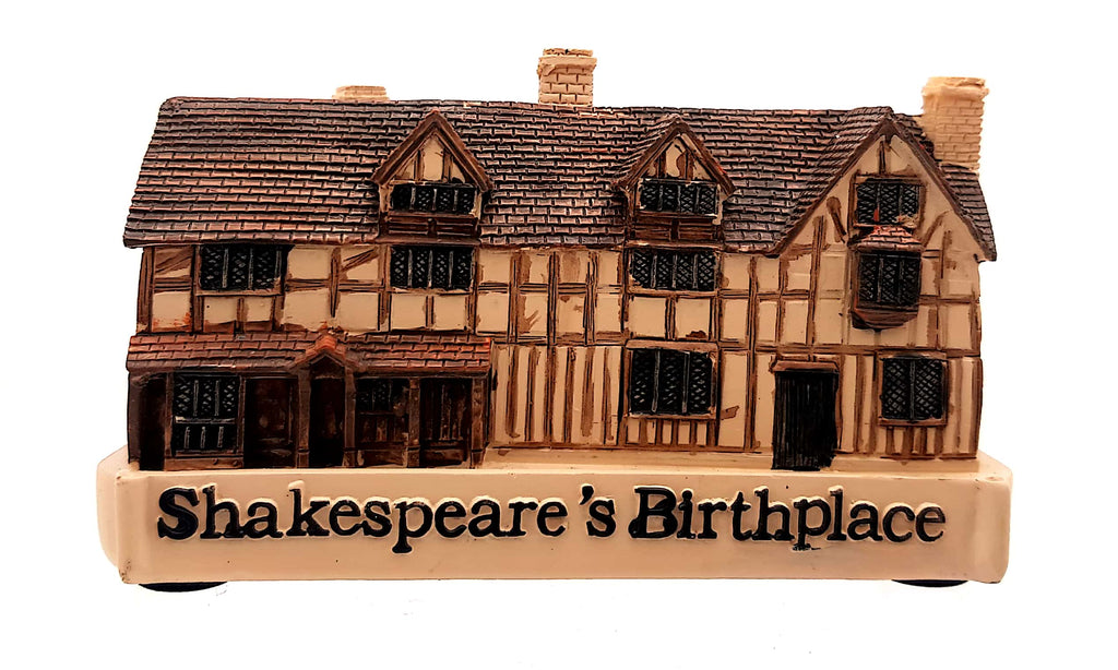 Shakespeare Birthplace Resin Figure
