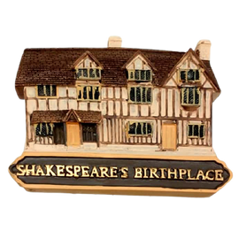 Shakespeare Birthplace Resin Magnet