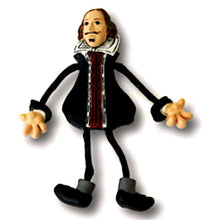 Load image into Gallery viewer, Shakespeare Dangle Resin Magnet