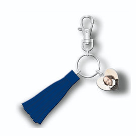 Shakespeare Leather Tassle Keyring