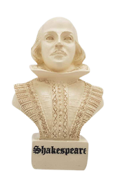 Shakespeare Resin Model Bust