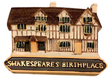 Load image into Gallery viewer, Shakespeare Birthplace Resin Magnet