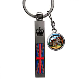 Shakespeare's Birthplace Cameo Bottle Opener Keyring