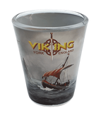 Shot Glass York Viking ship