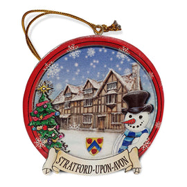 Stratford Upon Avon Christmas Decor
