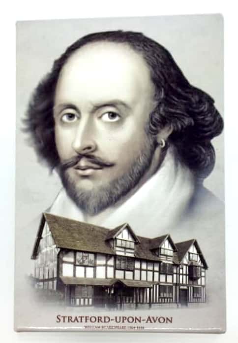 Stratford Upon Avon Shakespeare Magnet - britishsouvenir