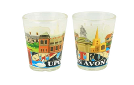 Stratford Upon Avon Skyline Scene Shot Glass