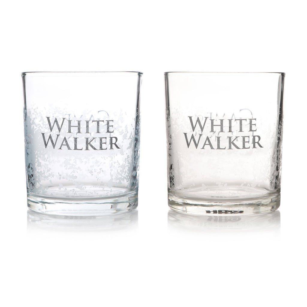 Game of Thrones 2 Glass Tumblers set - White Walker GOT - Pridesouvenirs