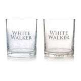 Game of Thrones 2 Glass Tumblers set - White Walker GOT