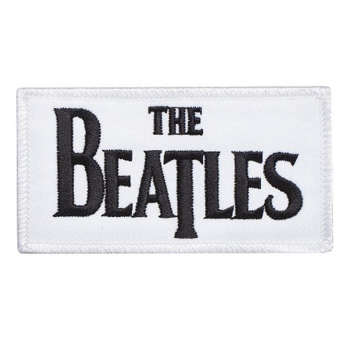 The Beatles Standard Patch: Drop T Logo (Iron On)