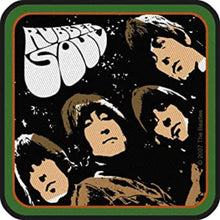 Load image into Gallery viewer, The Beatles Standard Patch: Rubber Soul Album (Iron On)