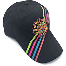 Load image into Gallery viewer, The Beatles Unisex Baseball Cap : Sgt Pepper Stripes