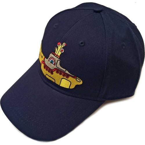 The Beatles Unisex Baseball Cap: Yellow Submarine (Navy Blue)
