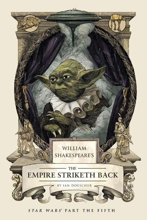 William Shakespeare's Star Wars: The Empire Striketh Back Hardcover Book