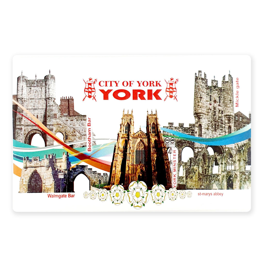 Tin Magnet City of York- Landmarks | York gifts