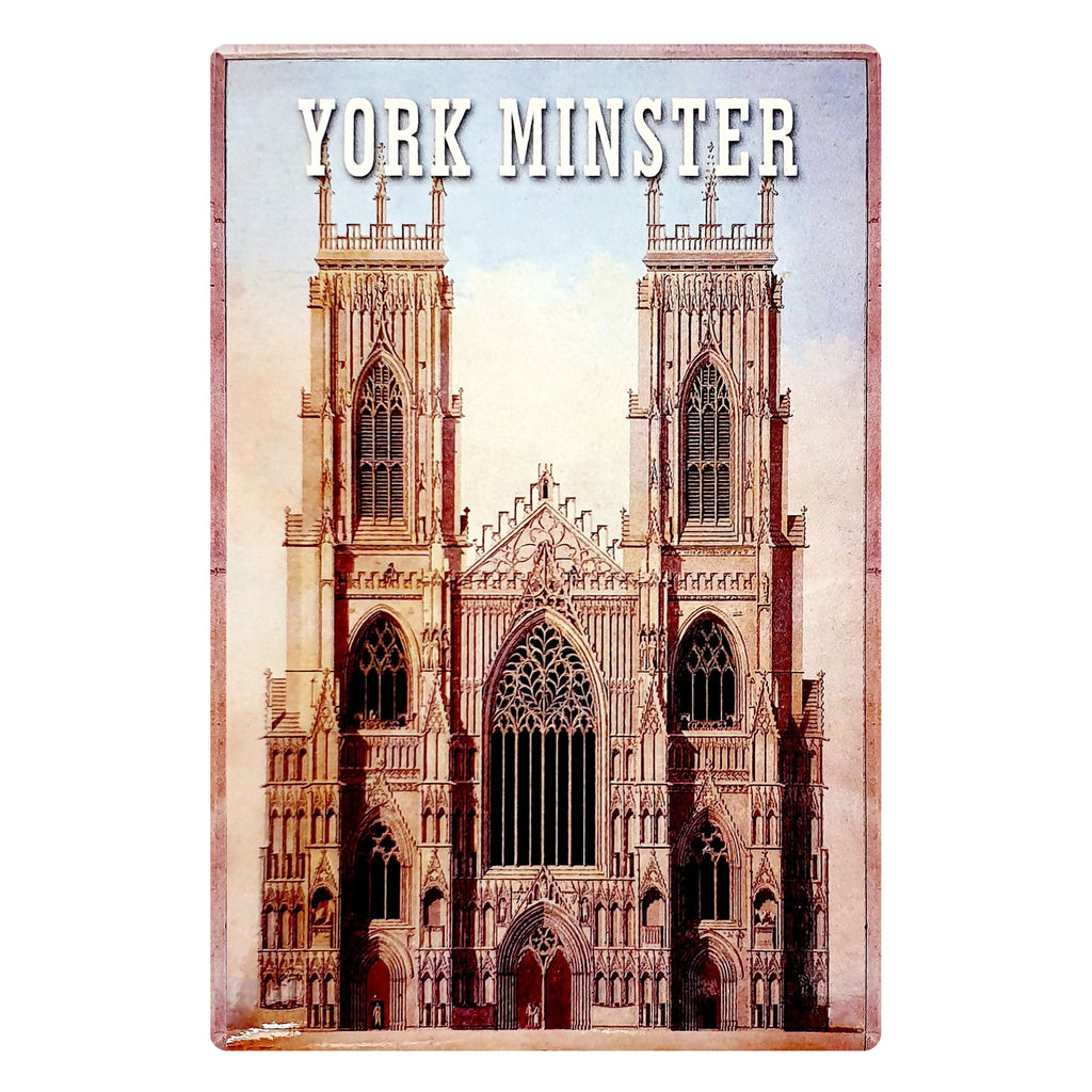 Tin Magnet York Minster-01 | York Shop