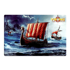 Tin Magnet York Viking ship-VK02 | Viking gifts UK