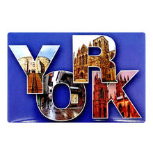 Load image into Gallery viewer, Tin magnet word York | Viking gifts