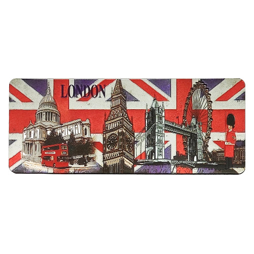 Union Jack & London Foil Magnet