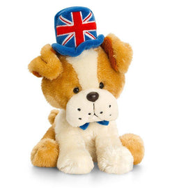 Bud Union Jack Bulldog Plush Toy- 14cm