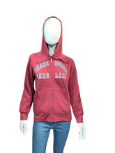 Load image into Gallery viewer, Shakespeare zipped Hoodie Maroon