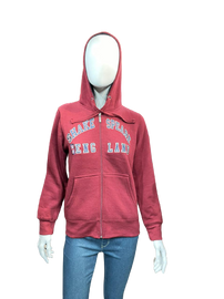Shakespeare zipped Hoodie Maroon