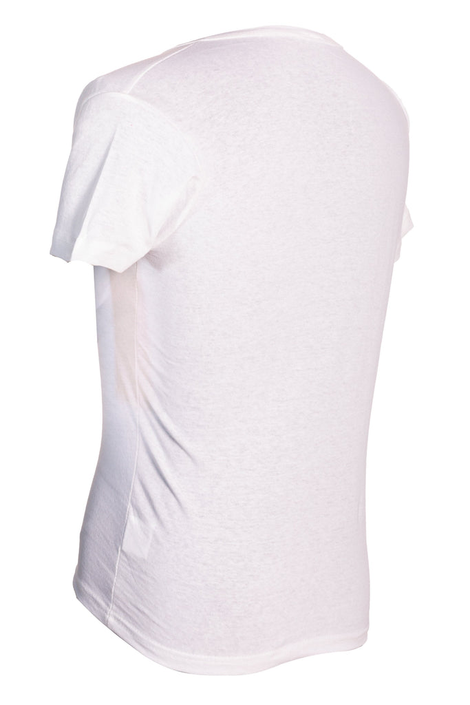 Liverpool Embroidered T-Shirt : White - britishsouvenirs