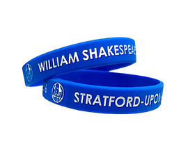 Wristband With Shakespeare Writing