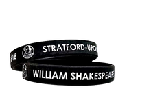 Load image into Gallery viewer, Wristband With Shakespeare Writing