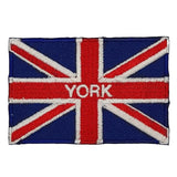 York Union Jack Embroidered Patch
