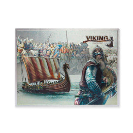 York Viking Foil Fridge Magnet | York souvenirs