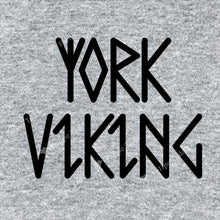 Load image into Gallery viewer, York Viking In Runes Printed T-Shirt- Grey -Britishsouvenirs