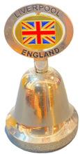 Load image into Gallery viewer, Liverpool Union Jack Spinner Metal Bell