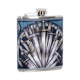 Sword Hip Flask 7oz - britishsouvenirs