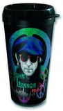 John Lennon Travel Mug: Beret (Plastic Body)