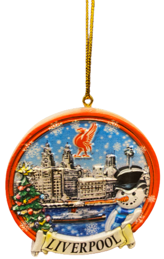 Liverpool Waterfront Christmas Bauble