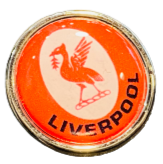 Liverpool Liver Bird Red Pin Badge