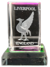 Load image into Gallery viewer, Liverpool Liver Bird Glass Crystal- Small Size