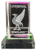 Liverpool Liver Bird Glass Crystal- Medium Size