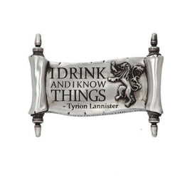 I Drink And I Know Things Magnet (GOT) 9cm - Britishsouvenir