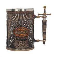 Load image into Gallery viewer, Iron Throne Tankard game of thrones 14cm - britishsouvenir