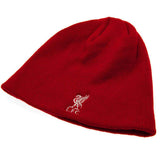 Liverpool Knitted Crest Beanie Hat  Red