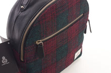 Load image into Gallery viewer, Harris Tweed Baby Backpack (Maroon)