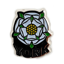 Load image into Gallery viewer, Pin Badge Yorkshire rose-york