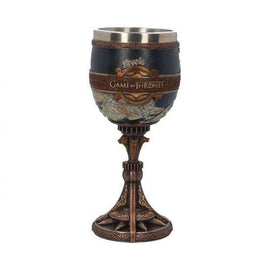 The Seven Kingdoms Game Of Thrones Goblet  17.5cm - Britishsouvenirs