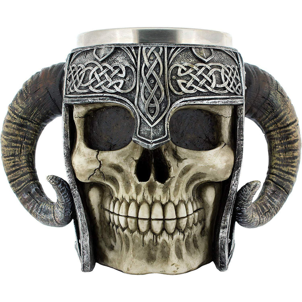 Viking Skull Tankard - britishsouvenirs