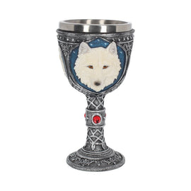 Ghost Wolf Goblet Large 19.2cm -britishsouvenir